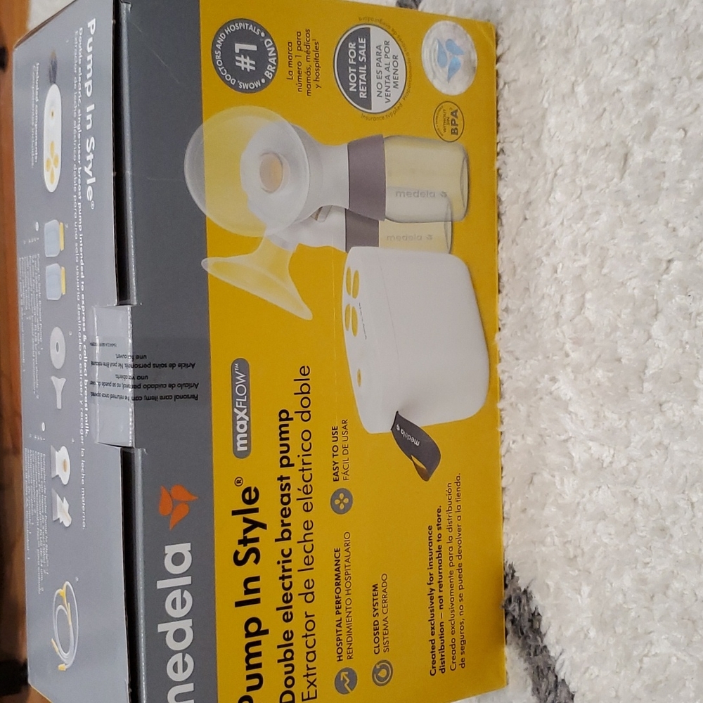 Never used breast pump